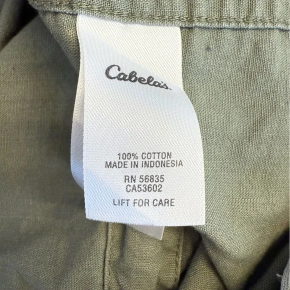 Cabela’s Safari Utility Outdoor Vest Size Large - Picture 4 of 8